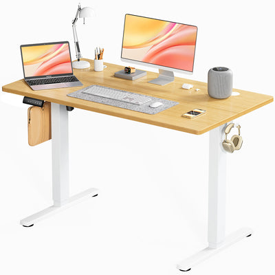 Electric Standing Desk, Height Adjustable Workstation, Ergonomic, 60" Wide